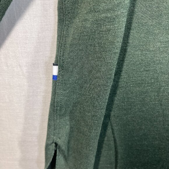 Kit And Ace Long Sleeve Shirt Womens Small Green Crew Neck Layer Top Wool - Picture 3 of 7